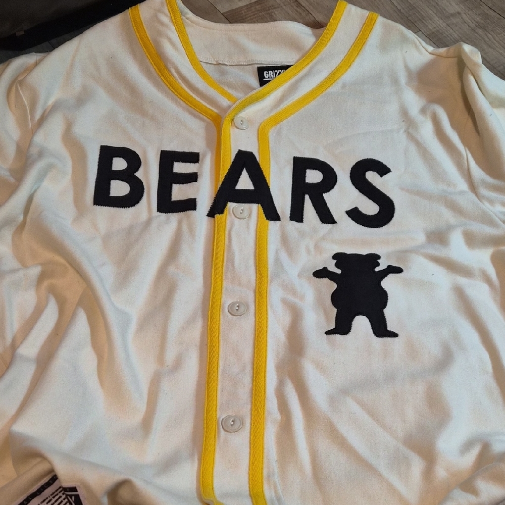 Grizzly Bad News Bears Baseball Jersey